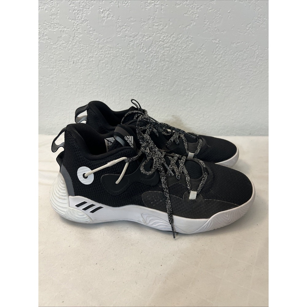Adidas Harden Stepback‎ 3 Mens 10 Womens 11 Core Black White GY8630 Basketball - Picture 6 of 8